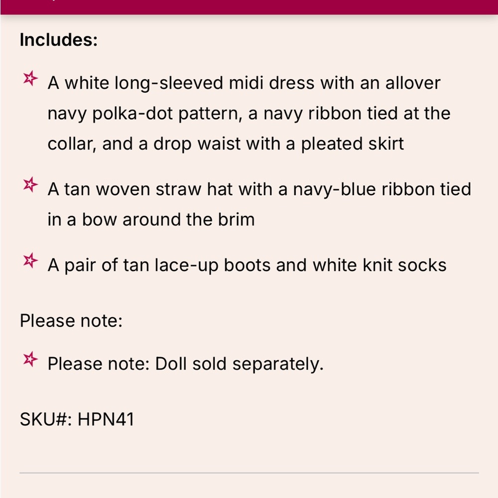 American Girl - Claudie Outfit - Picture 7 of 8